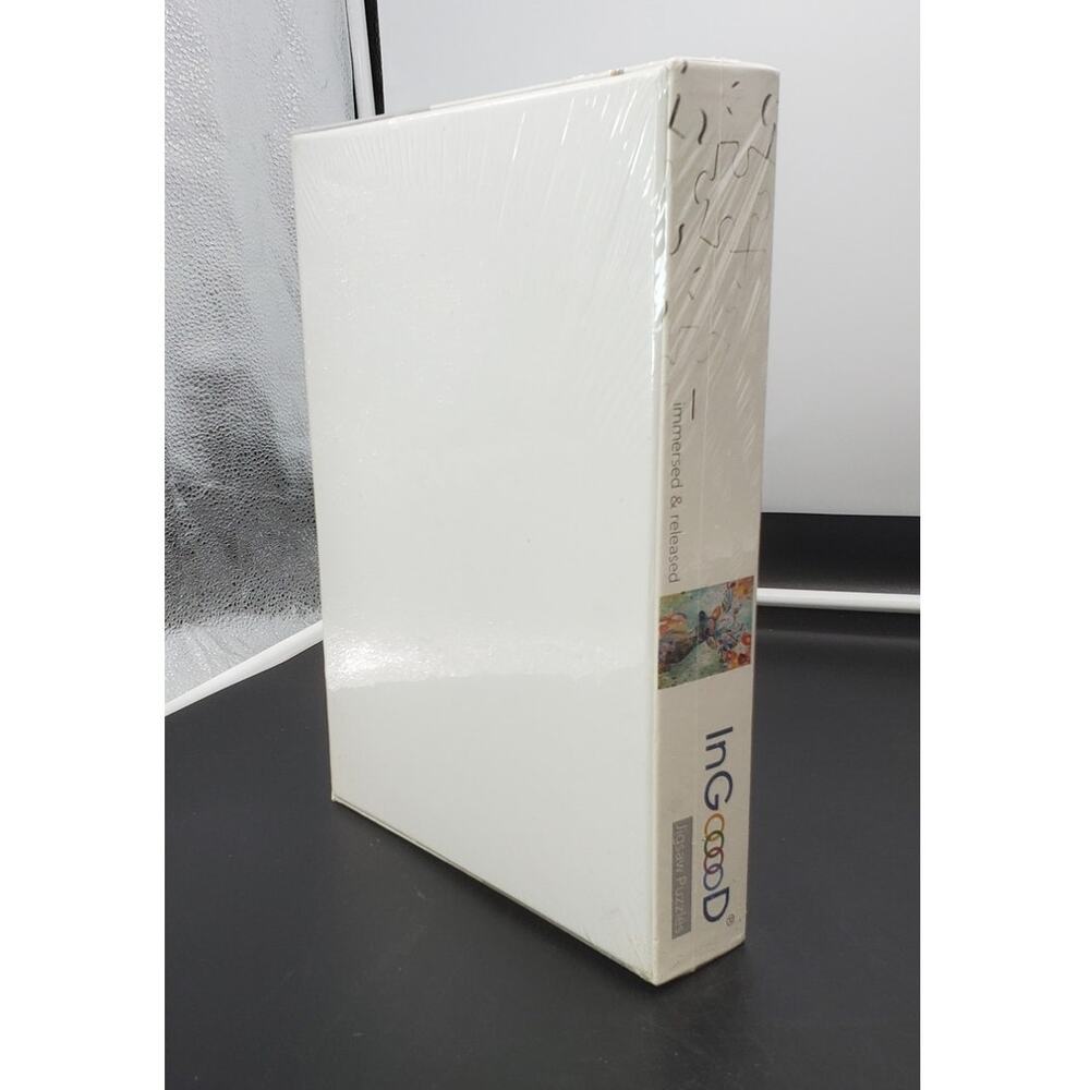 Ingooood Jigsaw Puzzle- Fantasy Series Flower Raindrop Colourful Deer **SEALED** - Picture 2 of 5